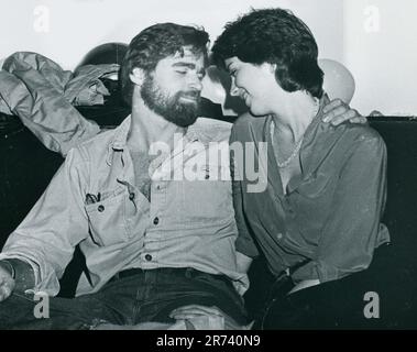 **FILE PHOTO** Treat Williams è passato** Treat Williams & Dana Delaney 1982 Photo by John Barrett-PHOTOlink.net/MediaPunch Foto Stock