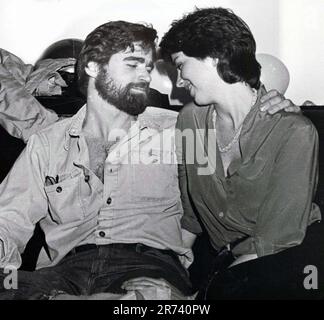 **FILE PHOTO** Treat Williams è passato** Treat Williams Dana Delaney 1982 Foto di John Barrett/PHOTOlink /MediaPunch Foto Stock