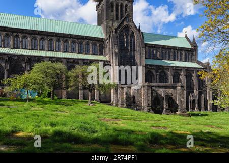 La Cattedrale di Glasgow, chiesa gotica del 12th ° secolo nella città di Glasgow, Scozia, Regno Unito. Foto Stock