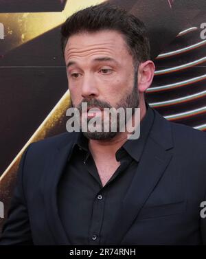 Los Angeles, Stati Uniti. 12th giugno, 2023. Ben Affleck arriva al Warner Bros. LA flash Los Angeles Premiere si è tenuta all'ovation Hollywood di Hollywood, CA lunedì 12 giugno 2023. (Foto di Sthanlee B. Mirador/Sipa USA) Credit: Sipa USA/Alamy Live News Foto Stock