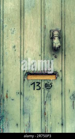 Vecchia porta d'ingresso a Narbonne. Foto Stock