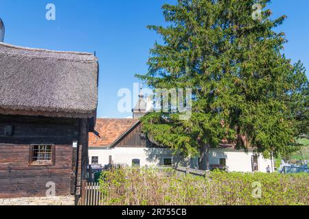 Krumbach, Museo Village Krumbach, zona Bucklige Welt a Wiener Alpen / Alpi di Vienna, bassa Austria, Austria Foto Stock