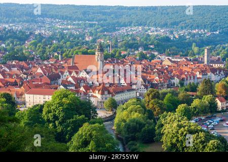 Hann. Münden, Chiesa di San Blasius, Città Vecchia di Weserbergland, bassa Sassonia, Germania Foto Stock