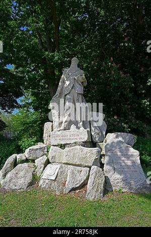 deventer, paesi bassi - 2023-05-26: monumento di martinus theunis steyn (1857-1916) ultimo presidente dello stato libero arancione (1896-1902) -- [credit: j Foto Stock