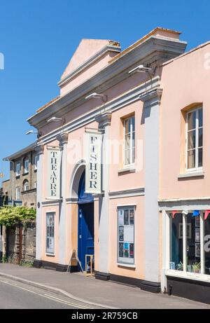 The Fisher Theatre, Broad Street, Bungay, Suffolk, Inghilterra, Regno Unito Foto Stock