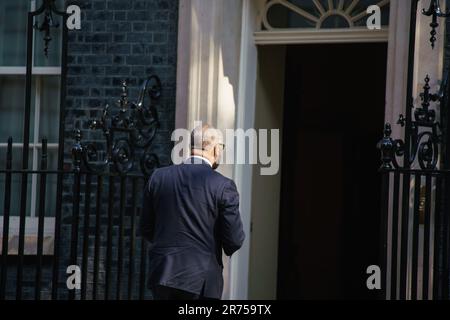 Londra, Regno Unito. 13th giugno, 2023. I ministri del Gabinetto arrivano a Downing Street per la riunione settimanale del Gabinetto NELLA FOTO: RT Hon James bravamente, Segretario degli Esteri Credit: Bridget Catterall/Alamy Live News Credit: Bridget Catterall/Alamy Live News Foto Stock