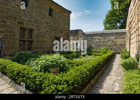 Mount Grace Priory - cella del monaco Foto Stock