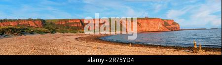 Ripida costa di Helgoland, Schleswig-Holstein Foto Stock