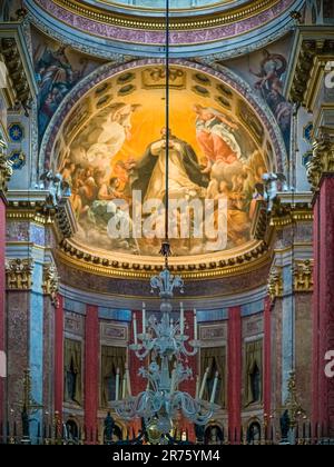Italia, Bologna, Basilica Patriarcale di San Domenico, interno, altare laterale Foto Stock