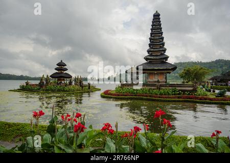 Tempio Ulun Danu Beraten Foto Stock