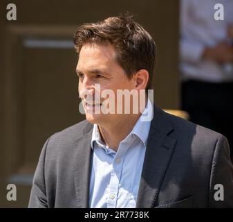 Londra, Regno Unito. 13th giugno, 2023. I Ministri presso l'ufficio del Gabinetto Whitehall London Johnny Mercer, Veterans Minister Credit: Ian Davidson/Alamy Live News Foto Stock