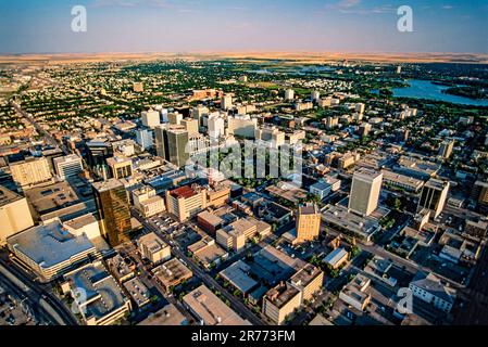 Antenna di Regina, Saskatchewan, Canada Foto Stock