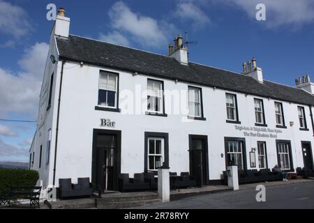 L'hotel Port Charlotte sull'Isola di Islay Foto Stock