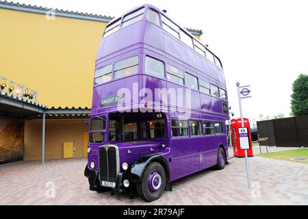 Anteprima stampa di Warner Bros. Studio Tour Tokyo - The Making of Harry Potter il 14 giugno 2023, a Tokyo, Giappone. Credit: Naoki Nishimura/AFLO/Alamy Live News Foto Stock