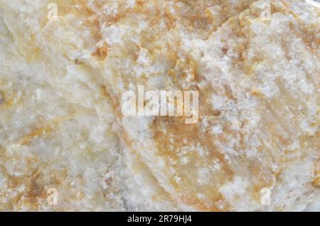 primo piano di pietre preziose e minerali sotterranei Foto Stock