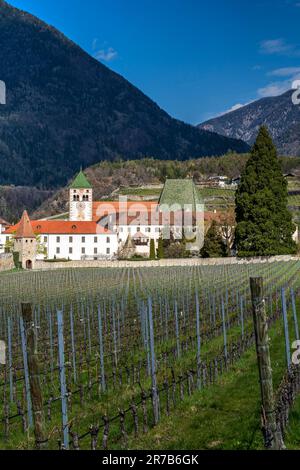 Abbazia di Neustift (Abbazia di Novacella), Neustift-Novacella, Trentino-Alto Adige/Sudtirol, Italia Foto Stock