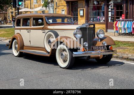 HUPP F222 HUPP Mobile1932 berlina americana d'epoca prodotta dalla Hupp Motor Car Company di Detroit. STATI UNITI Foto Stock