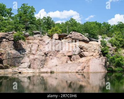 Elephant Rocks Parco dello stato Foto Stock