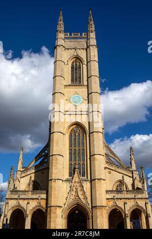 L'esterno bello di St. Lukes Church, situata in Sydney Street a Chelsea, Londra, Regno Unito. Foto Stock