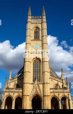 L'esterno bello di St. Lukes Church, situata in Sydney Street a Chelsea, Londra, Regno Unito. Foto Stock