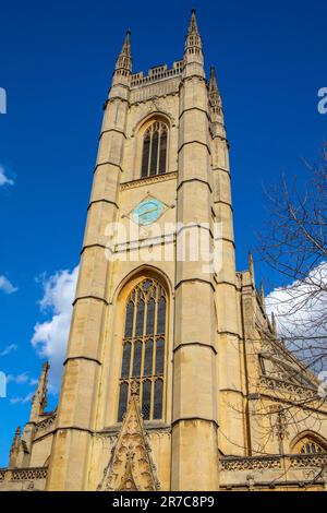 L'esterno bello di St. Lukes Church, situata in Sydney Street a Chelsea, Londra, Regno Unito. Foto Stock