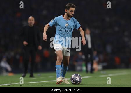 Istanbul, Turchia, 10th giugno 2023. Bernardo Silva di Manchester City durante la partita della UEFA Champions League allo Stadio Olimpico Ataturk di Istanbul. L'immagine di credito dovrebbe essere: Jonathan Moskrop / Sportimage Foto Stock