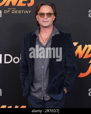 Los Angeles, Stati Uniti. 14th giugno, 2023. Thomas Kretschmann arriva all'INDIANA JONES dei Lucasfilms E ALLA Premiere DI LOS Angeles DEL DIAL OF DESTINY tenutasi al Dolby Theatre di Hollywood, CA, mercoledì 14 giugno 2023. (Foto di Sthanlee B. Mirador/Sipa USA) Credit: Sipa USA/Alamy Live News Foto Stock