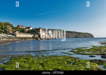 Robin Hood's Bay e Ness Point Foto Stock