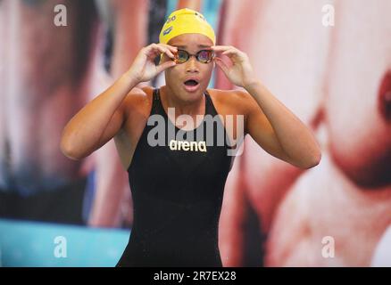 Rennes, Francia. 15th giugno, 2023. Analia Pigree, Women Heat 50 M Butterfly durante i campionati francesi di nuoto Elite il 15 giugno 2023 a Rennes, Francia - Photo Laurent Lairys/DPPI Credit: DPPI Media/Alamy Live News Foto Stock