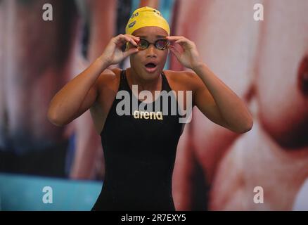 Analia Pigree Women Heat 50 M Butterfly durante i campionati francesi di nuoto Elite il 15 giugno 2023 a Rennes, Francia - Foto Laurent Lairys / PANORAMICA Foto Stock