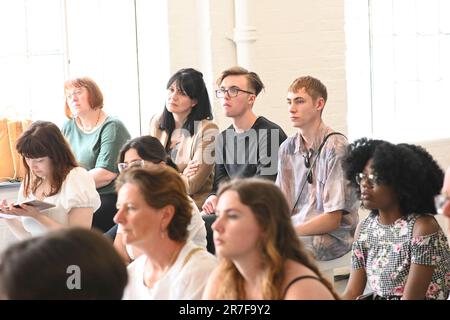 Londra, Regno Unito. Giugno 14 2023. Mostra e backstage al GFW2023° giorno 3 alla Old Truman Brewery, Londra, Regno Unito. Foto Stock