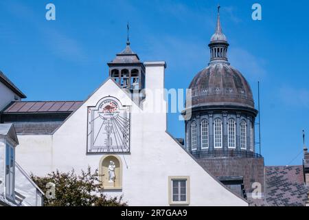 Trois-Rivières, CA - 9 giugno 2023: Cupola del Monastère des Ursulines Foto Stock