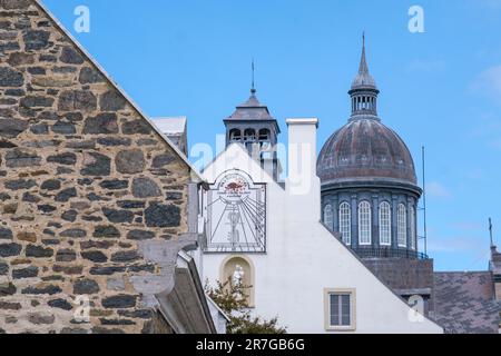 Trois-Rivières, CA - 9 giugno 2023: Cupola del Monastère des Ursulines Foto Stock