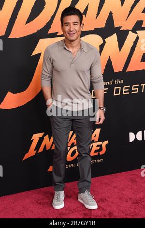15 giugno 2023, Hollywood, California, USA: Arriva al Dolby Theatre per la â€˜Indiana Jones e il Dial of Destinyâ€™ World Premiere. (Credit Image: © Lisa o'Connor/ZUMA Press Wire) SOLO PER USO EDITORIALE! Non per USO commerciale! Foto Stock