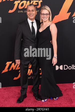 15 giugno 2023, Hollywood, California, USA: Arriva al Dolby Theatre per la â€˜Indiana Jones e il Dial of Destinyâ€™ World Premiere. (Credit Image: © Lisa o'Connor/ZUMA Press Wire) SOLO PER USO EDITORIALE! Non per USO commerciale! Foto Stock