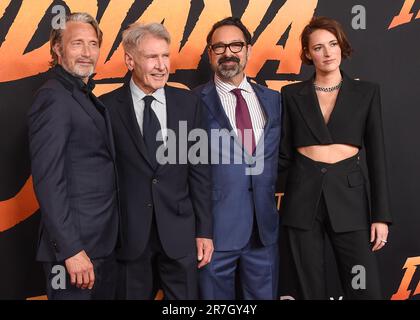 15 giugno 2023, Hollywood, California, USA: Arriva al Dolby Theatre per la â€˜Indiana Jones e il Dial of Destinyâ€™ World Premiere. (Credit Image: © Lisa o'Connor/ZUMA Press Wire) SOLO PER USO EDITORIALE! Non per USO commerciale! Foto Stock