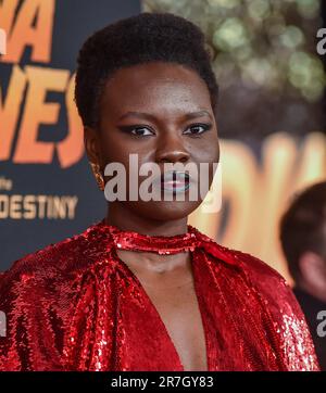 15 giugno 2023, Hollywood, California, USA: Arriva al Dolby Theatre per la Ã”Indiana Jones e il Dial of DestinyÃ World Premiere. (Credit Image: © Lisa o'Connor/ZUMA Press Wire) SOLO PER USO EDITORIALE! Non per USO commerciale! Foto Stock