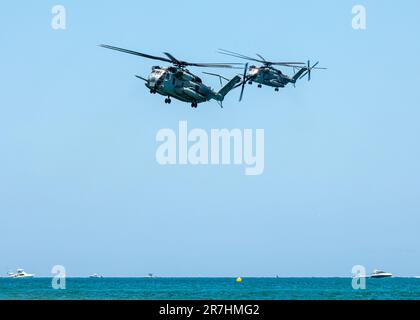 L'incredibile elicottero Sea Stallion. Foto Stock