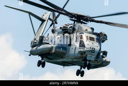 L'incredibile elicottero Sea Stallion. Foto Stock
