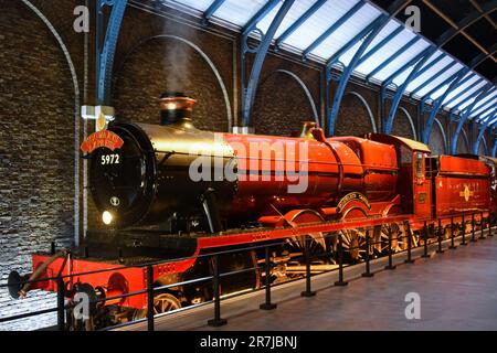 Tokyo. 14th giugno, 2023. Questa foto scattata il 14 giugno 2023 mostra una vista del parco a tema 'Warner Bros. Studio Tour Tokyo - The Making of Harry Potter' a Tokyo, Giappone. Il parco a tema Harry Potter è stato inaugurato ufficialmente venerdì a Tokyo. Credit: Notizie dal vivo su Zhong Ya/Xinhua/Alamy Foto Stock