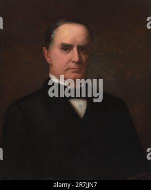 William McKinley 1900 Foto Stock