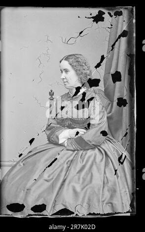 Clara Louise Kellogg c. 1860-1870 Foto Stock