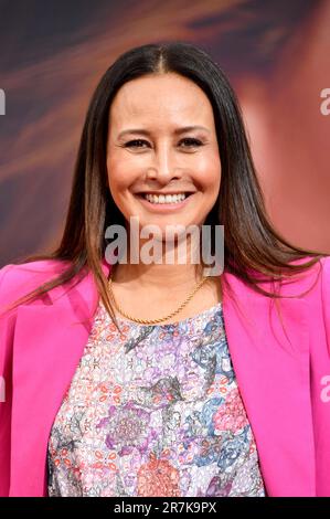 SINTA Weisz bei der Premiere des Kinofilms 'No Hard Feelings' im Zoo Palast. Berlino, 15.06.2023 Foto Stock