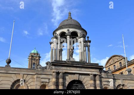 L'ingresso principale del Queen's College, Università di Oxford Foto Stock