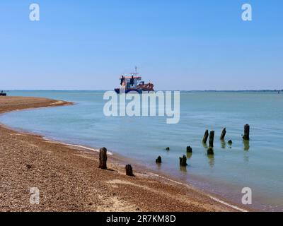 Felixstowe, Suffolk - 16 giugno 2023 : la draga tramoggia Rotterdam nel porto di Harwich. Foto Stock