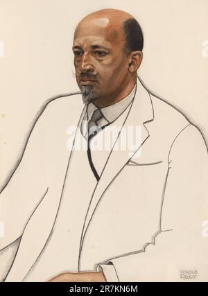 W. E. B. Du Bois 1925 Foto Stock