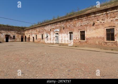 Campo di concentramento di Theresienstadt nella piccola fortezza di Terezín (Theresienstadt) Foto Stock