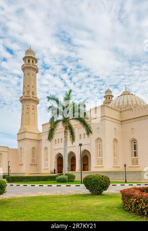 Moschea del Sultano Qaboos a Salalah, governatorato di Dhofar, Oman. Foto Stock