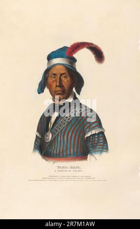 Yaha-hajo - Un capo di Seminole 1842 Foto Stock