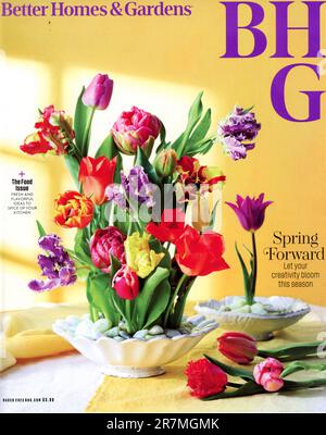 Rivista 'Better Homes & Gardens' numero di Marzo 2023, USA Foto Stock